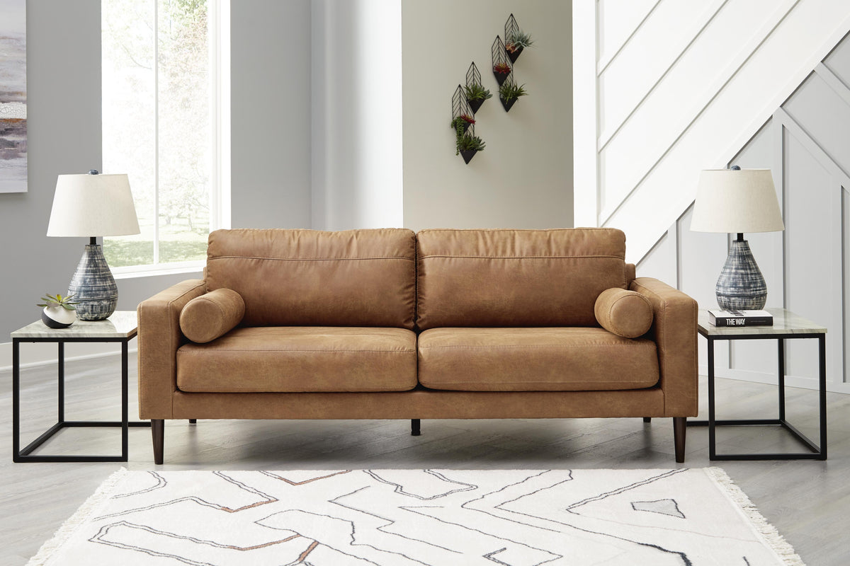 Telora Sofas and Seating Collection - Caramel