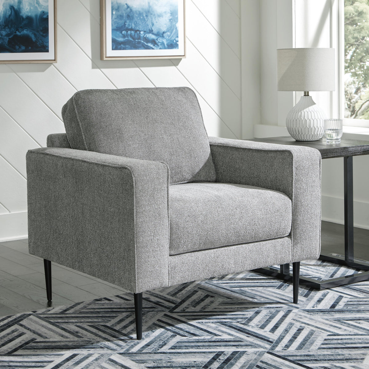 Hazela Sofas and Seating Collection - Charcoal