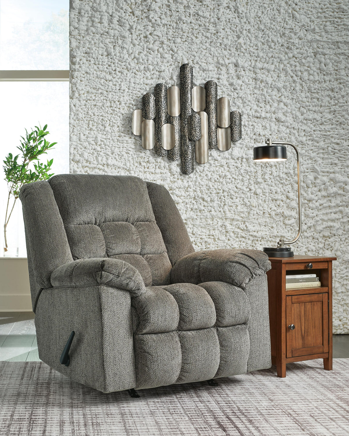 Kegler Rocker Recliner - Putty