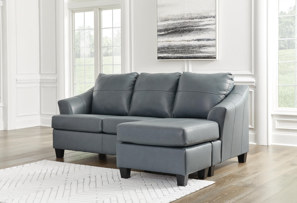Genoa Sofa Chaise - Steel