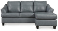 Genoa Sofa Chaise - Steel