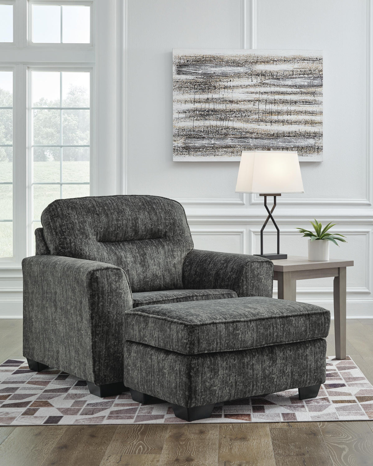 Lonoke Living Room Sets Collection - Gunmetal