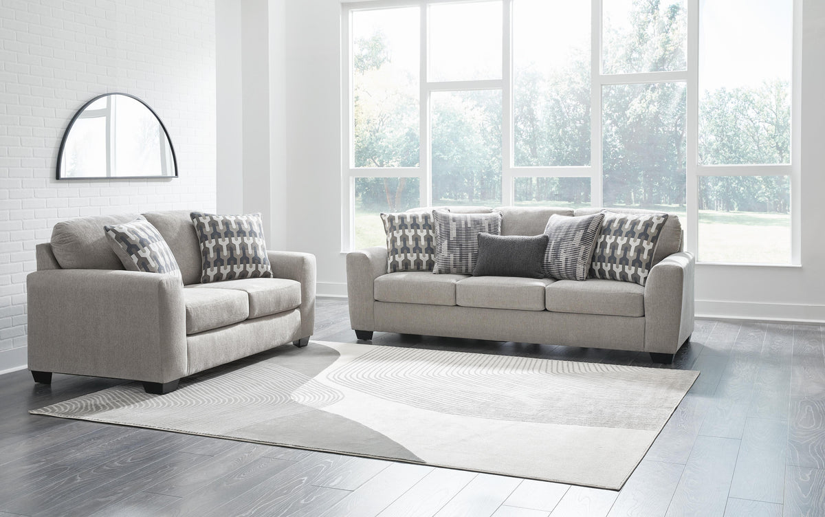 Avenal Park Living Room Sets Collection - Flannel
