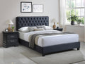 BLACK QUEEN BED (FLOOR SAMPLE LAST ONE )