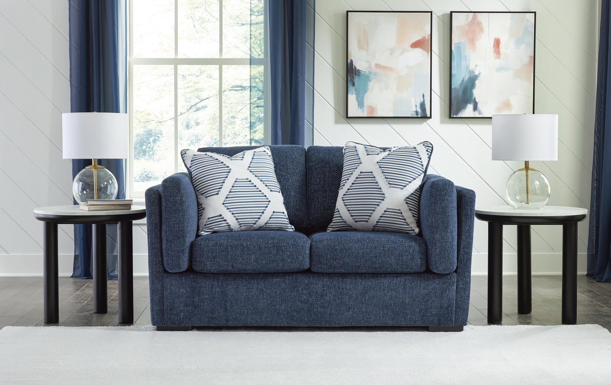 Evansley Sofas and Seating Collection - Navy