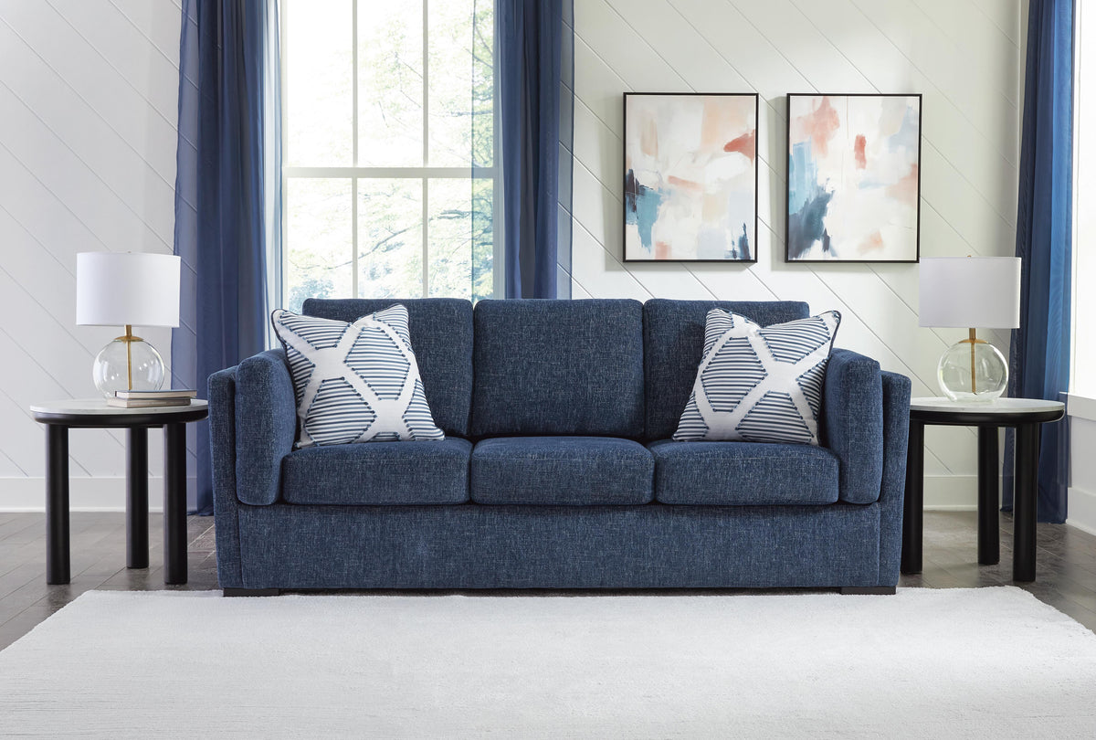 Evansley Sofas and Seating Collection - Navy