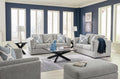 Evansley Living Room Sets Collection - Pewter