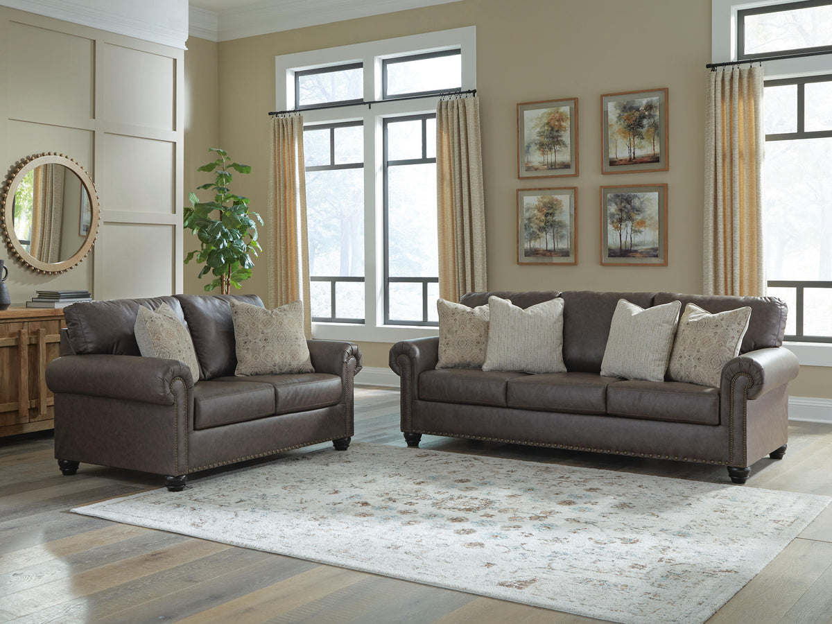 Roxmere Living Room Sets Collection - Umber