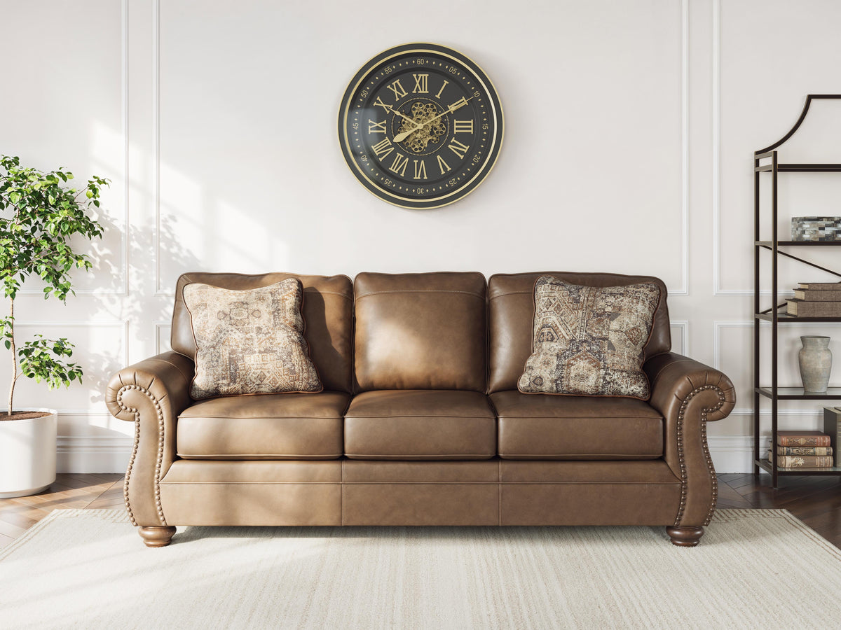 Dairton Wall Clock - Black/Gold Finish