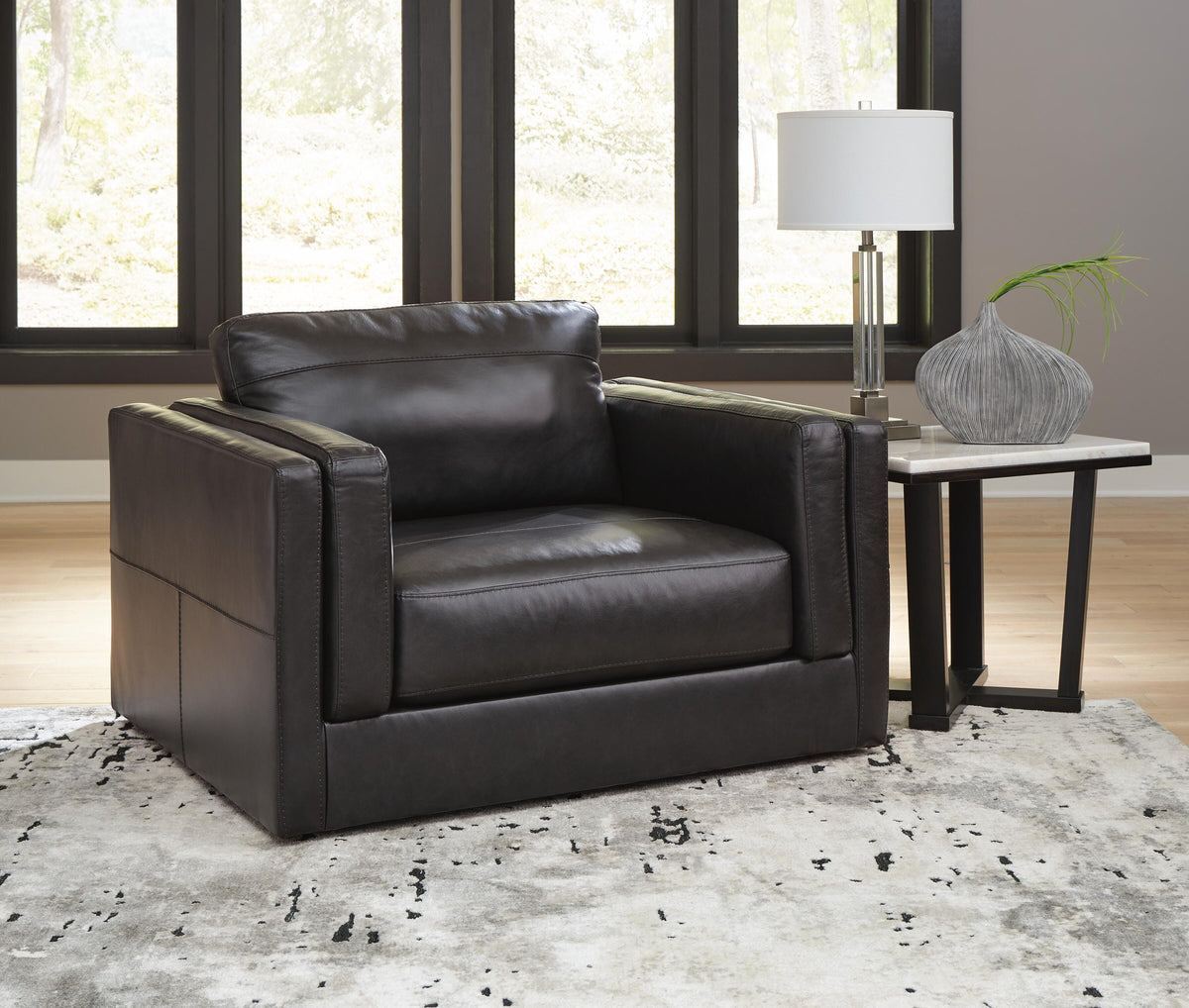 Amiata Chair and a Half - Onyx