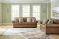Carianna Sofa and Loveseat - Caramel
