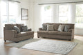 Stonemeade Sofa and Loveseat - Nutmeg