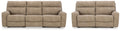 Next-Gen DuraPella Sofa and Loveseat - Sand