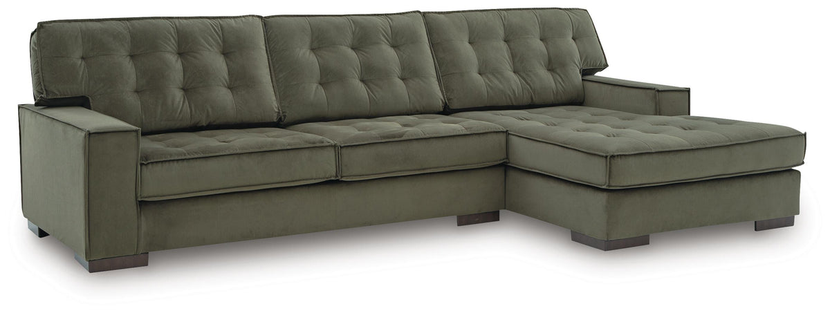 Caspian-Town Sofas and Seating Collection - Olive