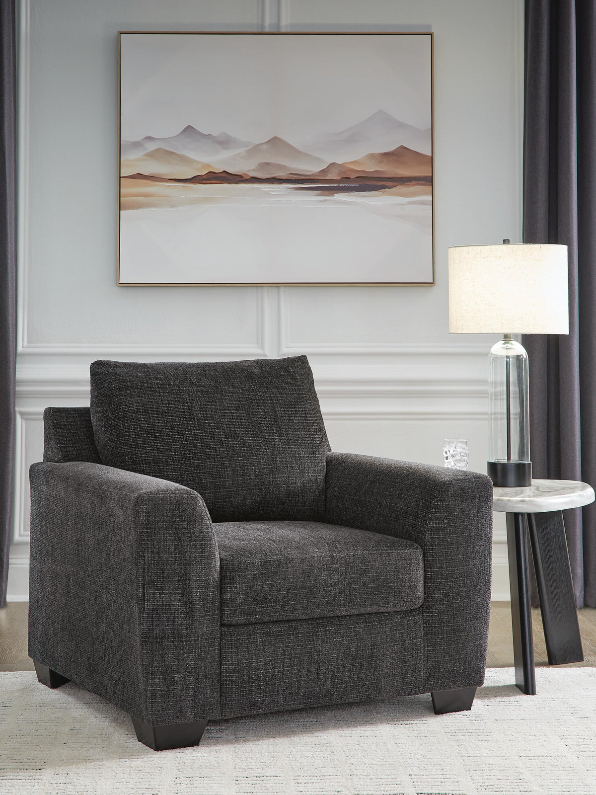 Loreo Sofas and Seating Collection - Ebony