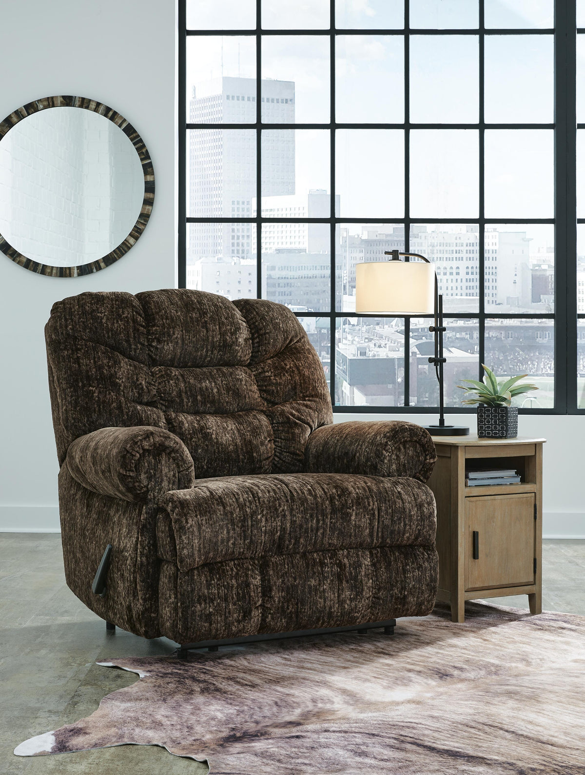 Movie Man Zero Wall Recliner - Chocolate