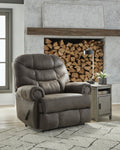 Camera Time Zero Wall Recliner - Gunmetal