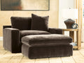 Maxton Heights Oversized Chair and Ottoman - Bittersweet