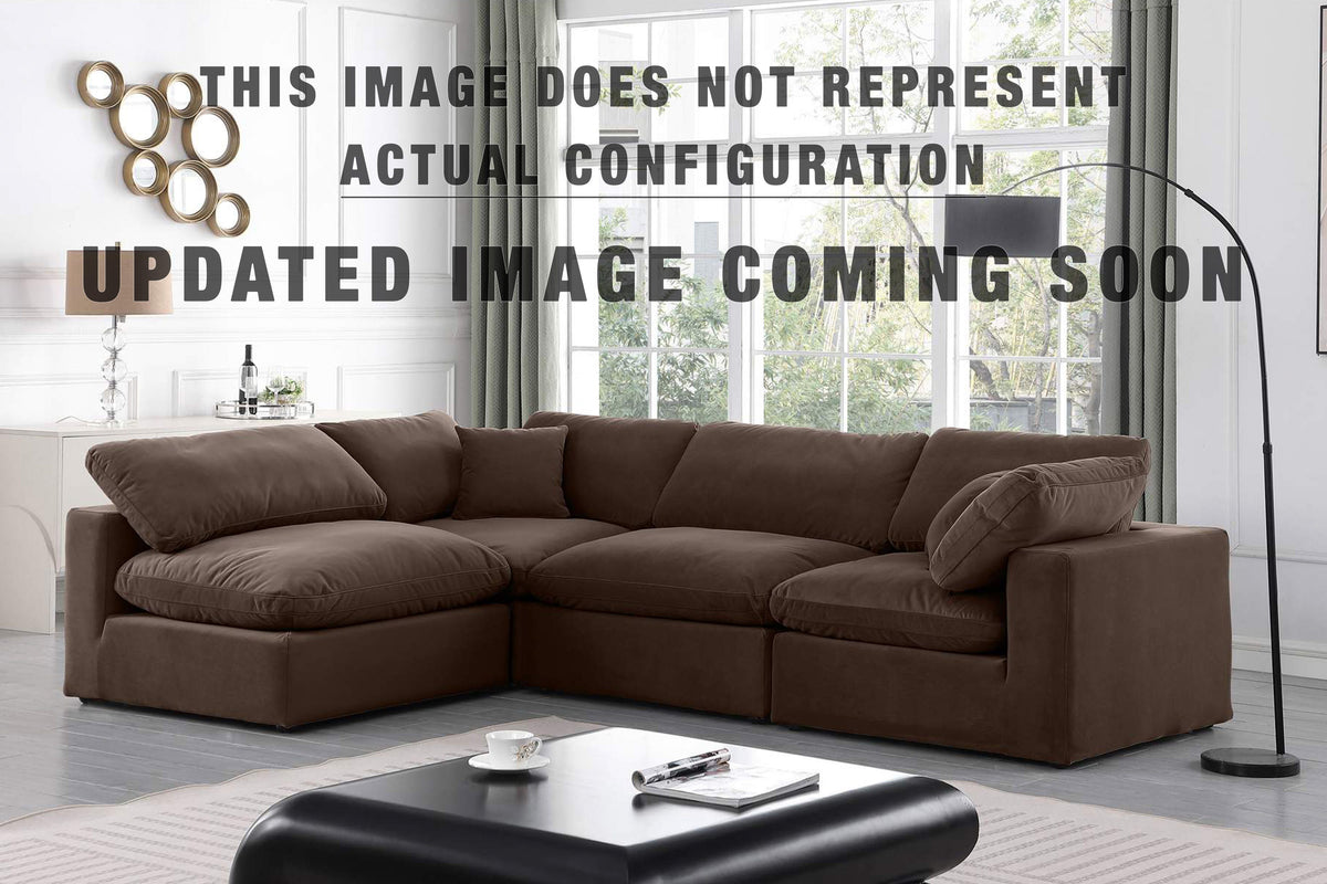 Maxton Heights Sofa, Loveseat, Oversized Chair and Ottoman - Bittersweet