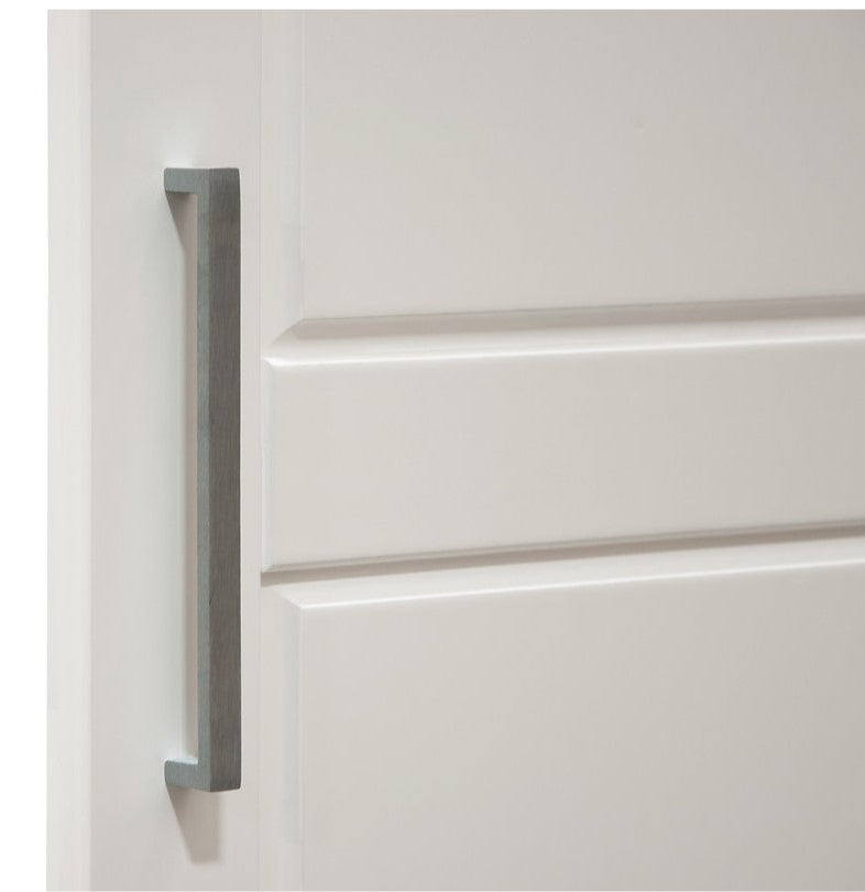 Wardrobe Armoire with Mirrored Door, (100% Solid Wood )