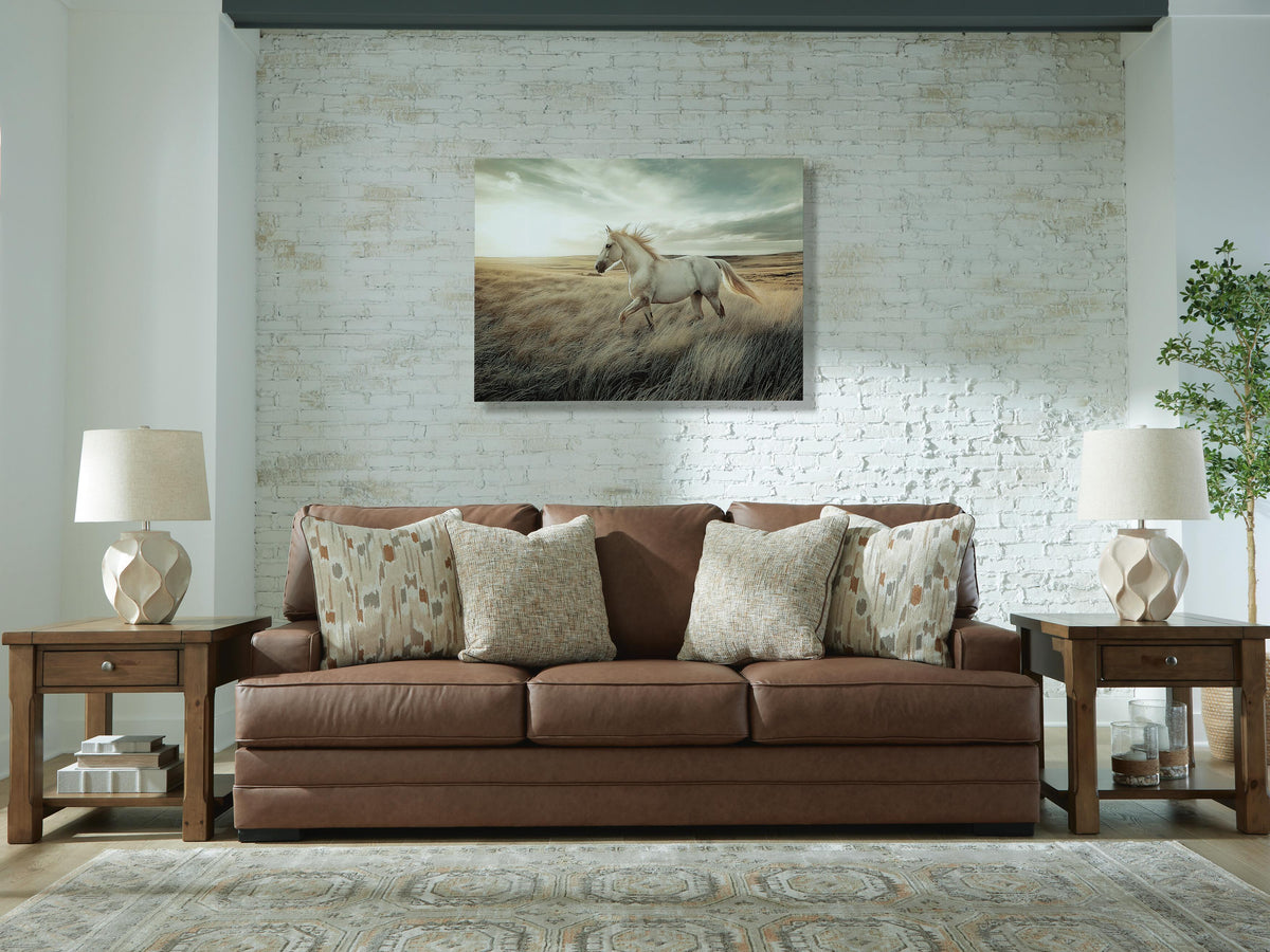 VillaCourt Sofas and Seating Collection - Caramel