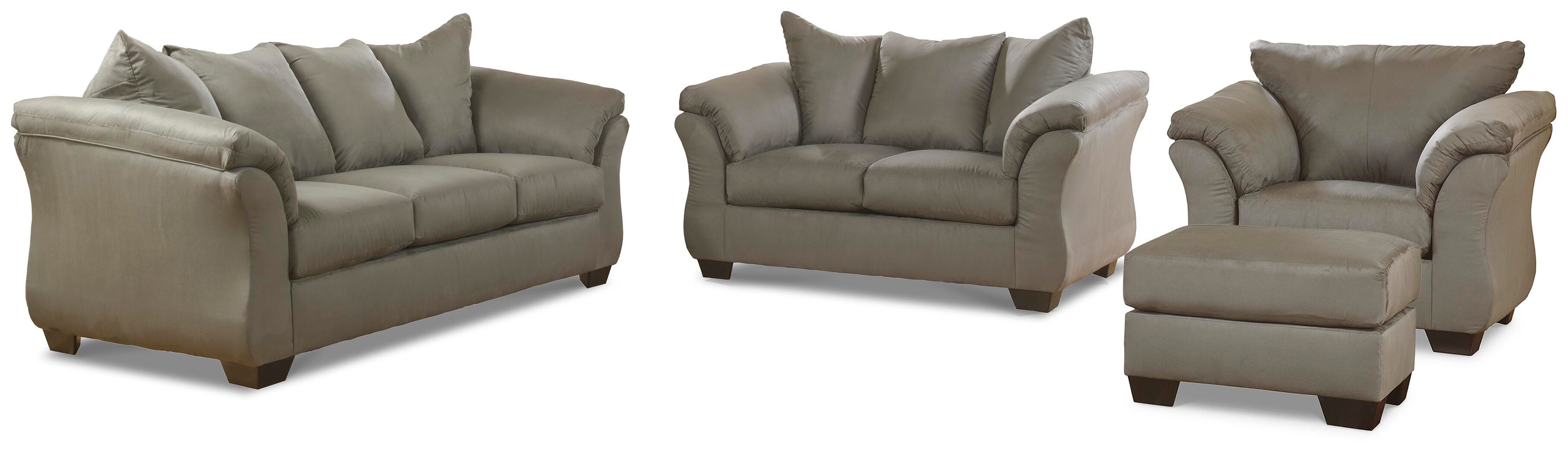 Darcy Living Room Sets Collection - Cobblestone