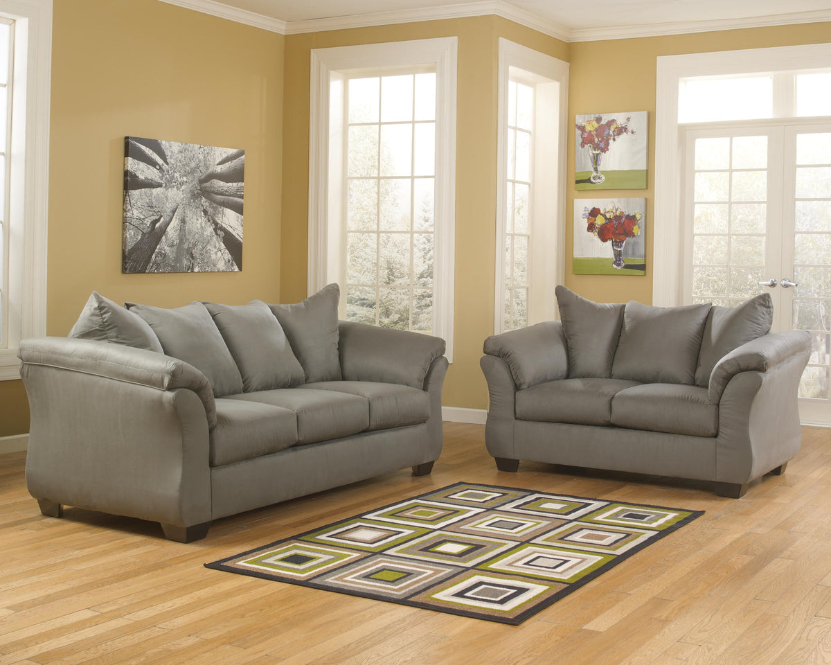 Darcy Living Room Sets Collection - Cobblestone