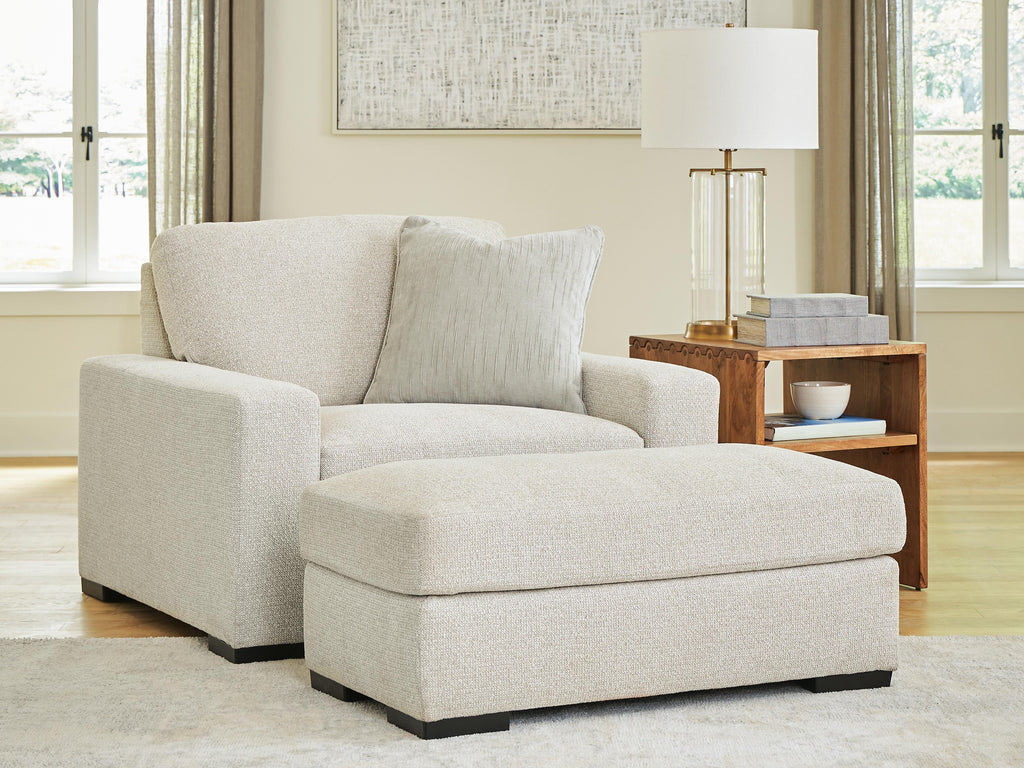 Evanley Living Room Sets Collection - Linen
