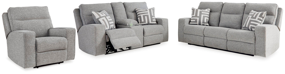 Biscoe Living Room Sets Collection - Pewter