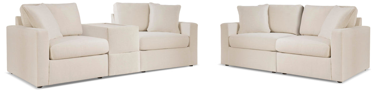 Modmax Sofa and Loveseat - Oyster