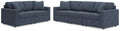 Modmax Sofa and Loveseat - Ink
