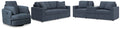 Modmax Sofa, Loveseat and Recliner - Ink