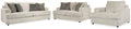 Soletren Sofa, Loveseat and Chair - Stone