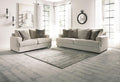 Soletren Sofa and Loveseat - Stone