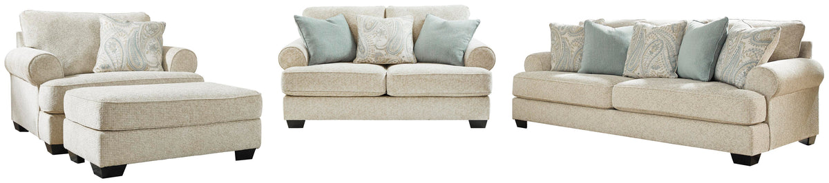 Monaghan Living Room Sets Collection - Sandstone