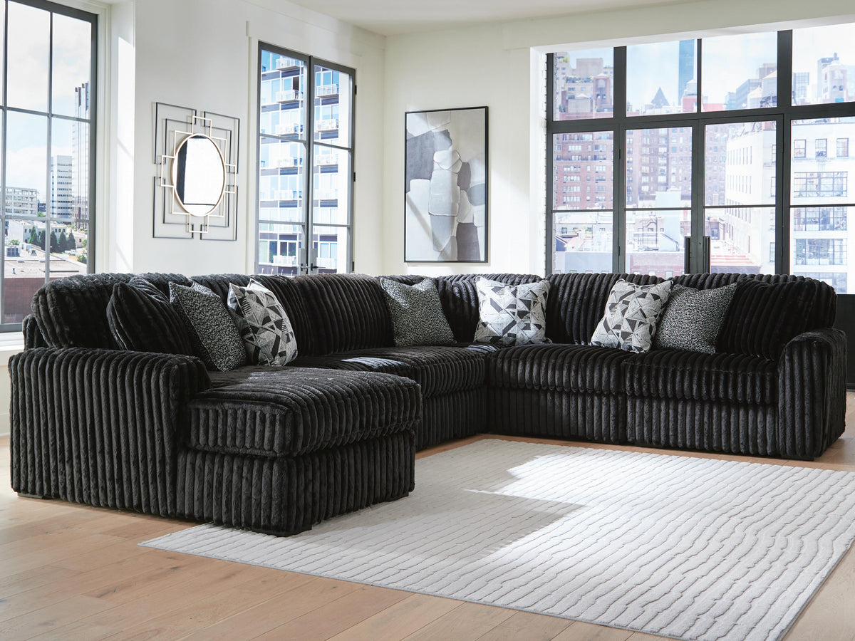 Midnight-Madness Sofas and Seating Collection - Onyx