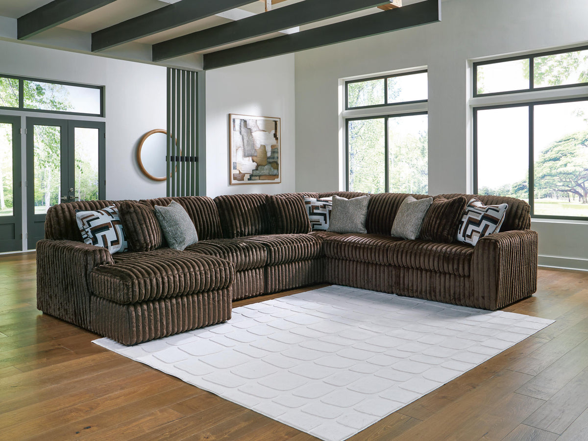 Midnight-Madness Sofas and Seating Collection - Chocolate