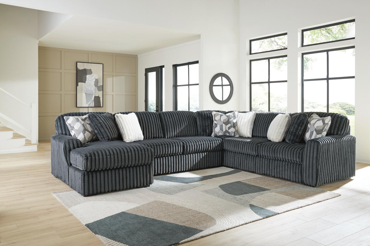 Midnight-Madness Sofas and Seating Collection - Gunmetal