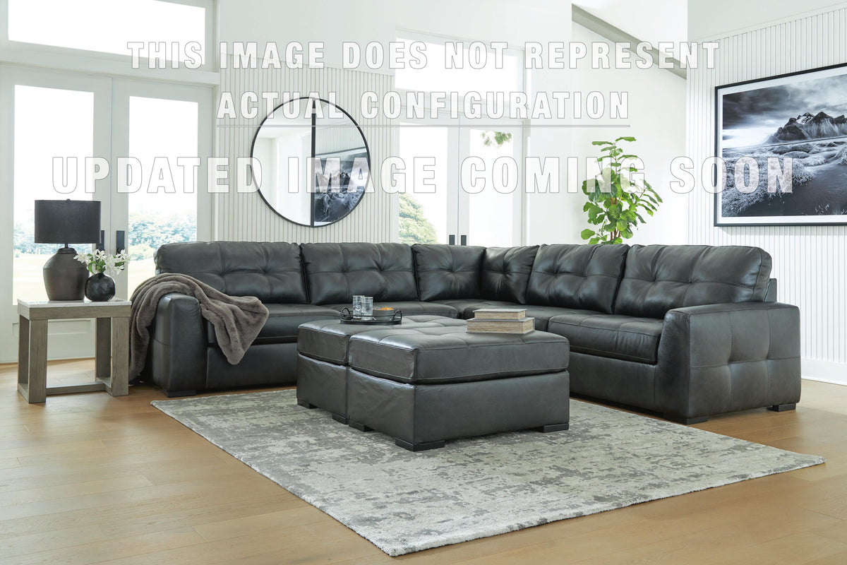 Brindley Pier 2 Piece Sofa and Loveseat - Fog