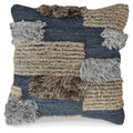 Gibbend Pillows Collection - Blue/Gray/White