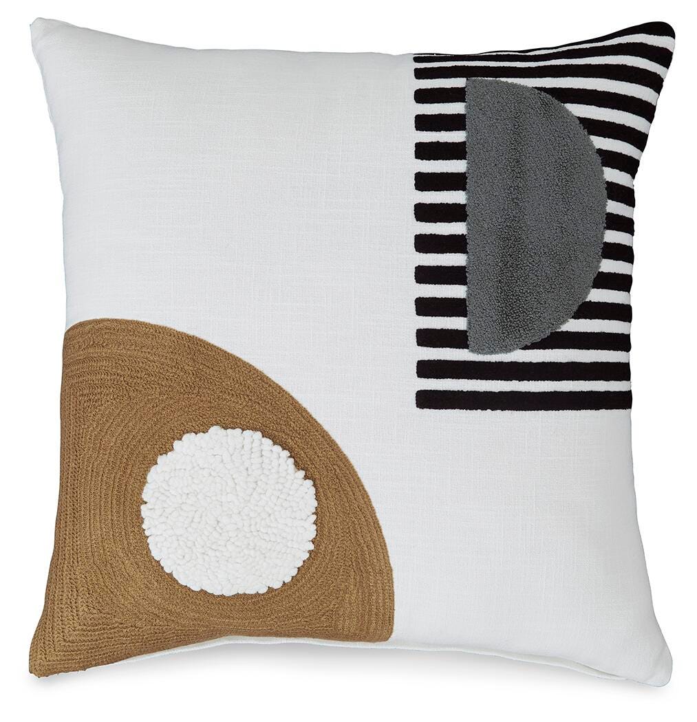 Longsum Pillows Collection - Black/White/Honey