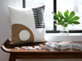 Longsum Pillows Collection - Black/White/Honey