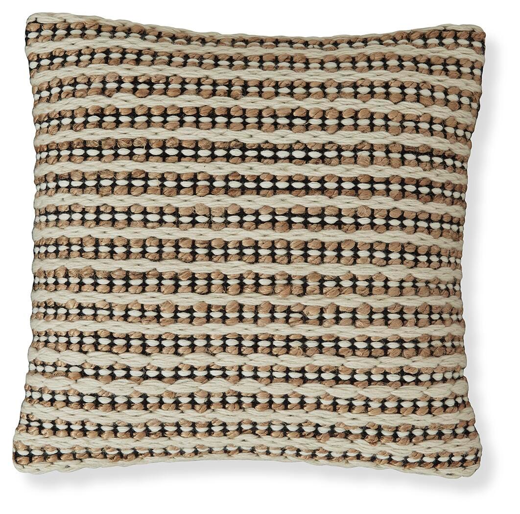 Nealington Pillows Collection - Brown/Black/White