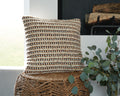 Nealington Pillows Collection - Brown/Black/White