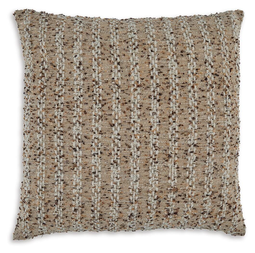 Vorlane Pillow (4/CS) - Tan/Brown/White