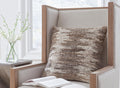Nealton Pillow (4/CS) - Brown/White
