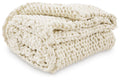 Chaddon Throw (3/CS) - Ivory