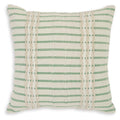 Rowton Pillow (4/CS) - White/Green