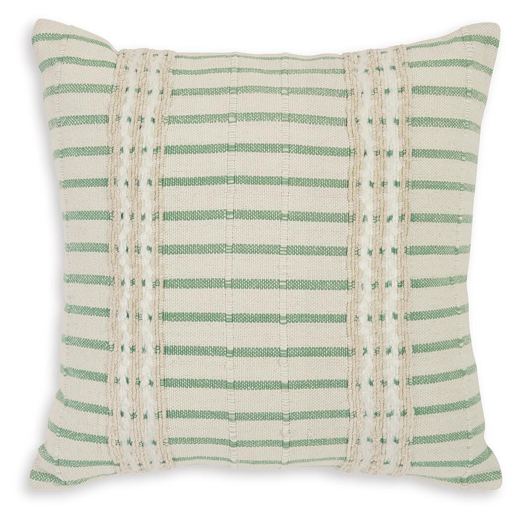 Rowton Pillow (4/CS) - White/Green