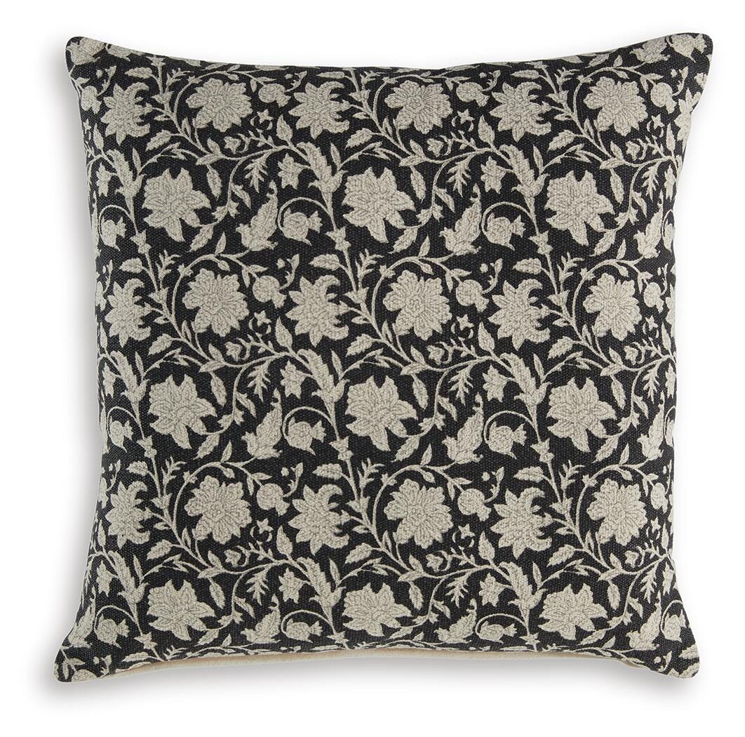 Alanderson Pillow (4/CS) - Black/Ivory